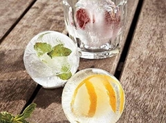 Molde hielo esfera x4