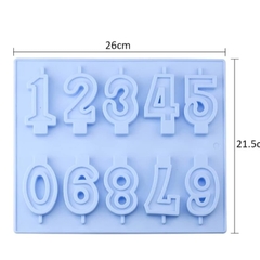 Molde numeros para velas - comprar online