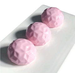 Molde semiesfera facetada