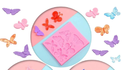 Molde mariposas x 6 en internet