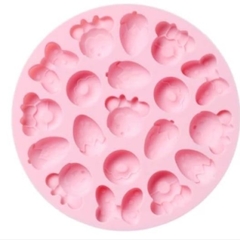 Molde minnie y frutillas - comprar online