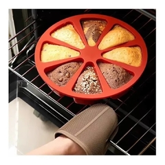 Molde de silicona para porciones