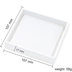 Molde para posavasos cuadrado - comprar online