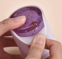 Molde silicona para maceta, lapicero... en internet