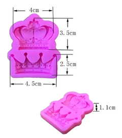 Molde corona x 2 - comprar online