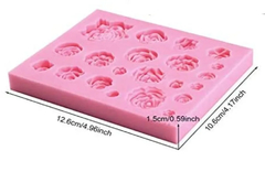 Molde rosas x 20 - comprar online