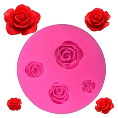 Molde para rosas x 4 en internet