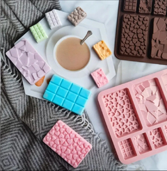 Molde para tabletas y chocolatines surtidos - Nonnalucia