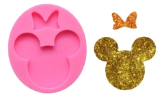 Molde cara Mickey/Minnie