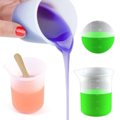 Vaso de silicona grande para resina en internet