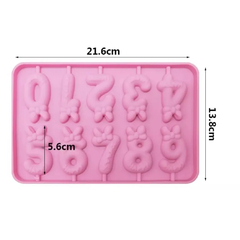 Molde numeros con moño - comprar online
