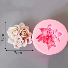 Molde ramo/ bouquet de rosas - comprar online