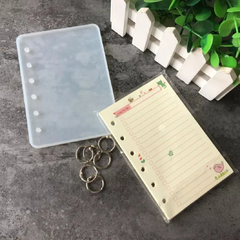 Molde silicona para tapas de agenda chica - Nonnalucia