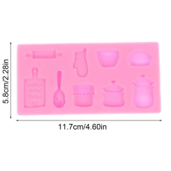Imagen de Molde silicona cocina mini