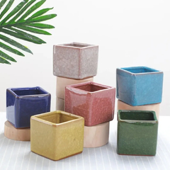 Molde de silicona para macetas cuadradas