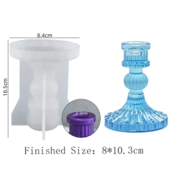 Molde silicona candelabro grande - comprar online