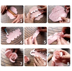 Cortante rosa fácil en internet
