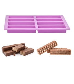 Molde rectangular x 8 - tienda online