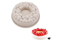 Molde silicona savarin burbujas
