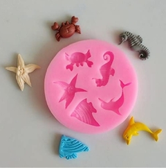Molde animalitos marinos - comprar online