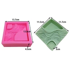 Molde de silicona para maceta, cenicero... - comprar online