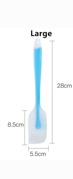 Espatula de silicona grande - comprar online