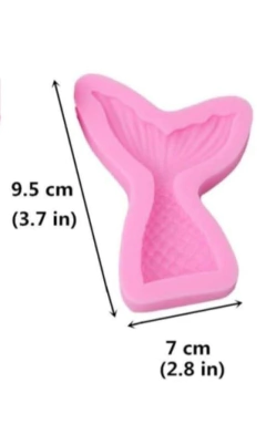 Molde cola de sirena chica - comprar online
