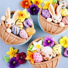 Molde canasta de pascuas - comprar online