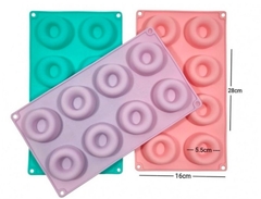Molde donas x 8 - comprar online
