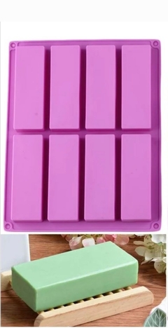 Molde rectangular x 8