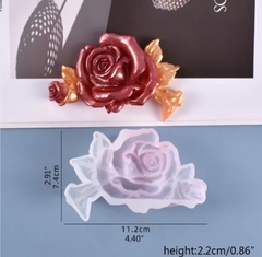 Molde rosa con hojas - comprar online