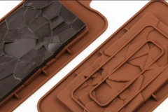 Molde tableta chocolate craquelada