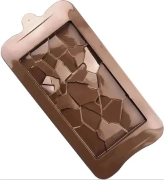 Molde tableta chocolate craquelada - Nonnalucia