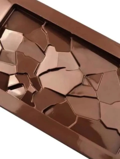 Imagen de Molde tableta chocolate craquelada