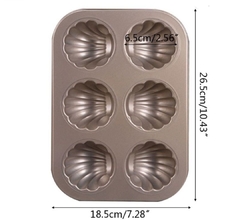 Molde teflon madeleine - tienda online