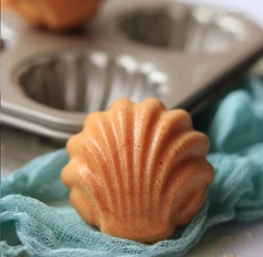 Molde teflon madeleine