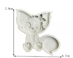 Molde silicona zorrita - comprar online
