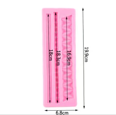 Molde silicona guarda piramides x 3 - comprar online