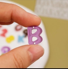Imagen de Molde silicona abc dijes