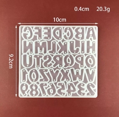 Molde silicona abc dijes en internet