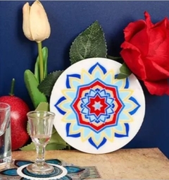 Molde de silicona posavaso mandala redondo - Nonnalucia