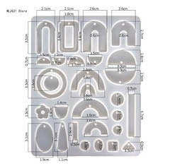 Molde silicona para armar aros en internet