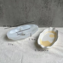 Molde silicona para bandeja ovalada onda en internet
