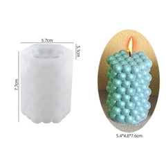 Molde silicona bubble hexagonal - comprar online