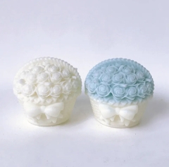 Molde de silicona canasta de rosas - tienda online