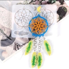 Molde silicona atrapasueños
