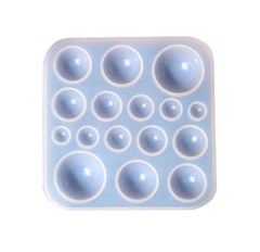 Molde silicona semiesferas vs x 16 - tienda online