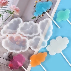Molde silicona nubes x 5 - comprar online