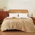 Frazada Manta Corderito BEIGE - Tienda Baris
