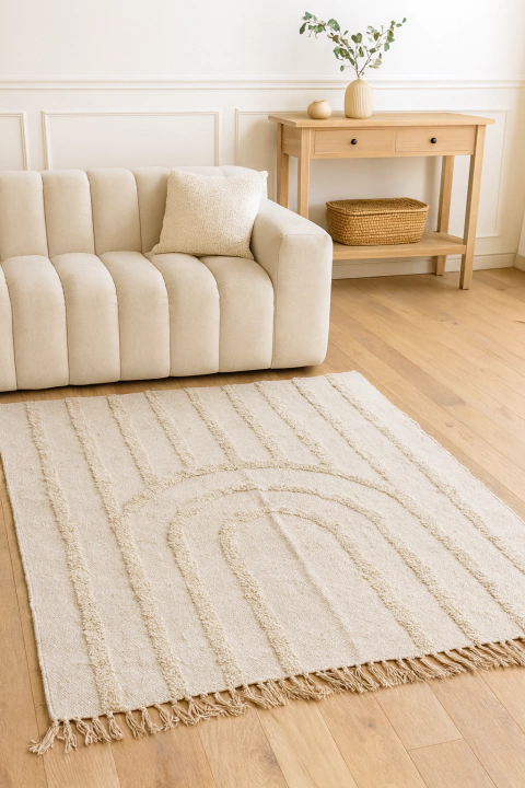 Alfombra Nordica Natural 180cm x 120cm - comprar online